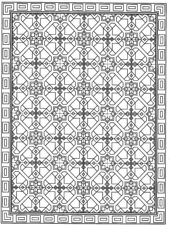Plansa de colorat cu Modele 3 23